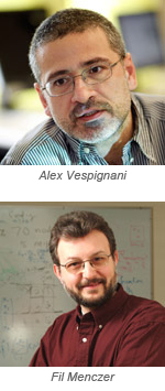 Alex Vespignani and Fil Menczer